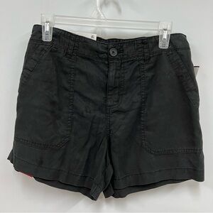 Social Standard by Sanctuary xs shorts washed black Fortune 100% Lyocell pockets